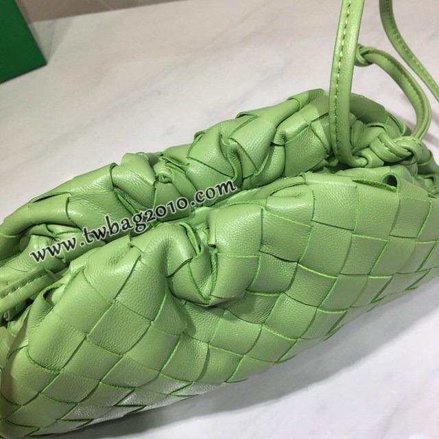 Bottega veneta高端女包 98061 寶緹嘉升級版小號編織雲朵包 BV經典款純手工編織羔羊皮女包  gxz1244
